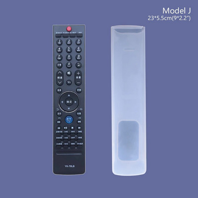 Pārnēsājams silikona vāciņš priekš Hisense Konka Haier kondicionēšanas vadības kastes televizora gaisa kondicionētāja tālvadības pults sadzīves priekšmeti