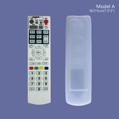 Pārnēsājams silikona vāciņš priekš Hisense Konka Haier kondicionēšanas vadības kastes televizora gaisa kondicionētāja tālvadības pults sadzīves priekšmeti