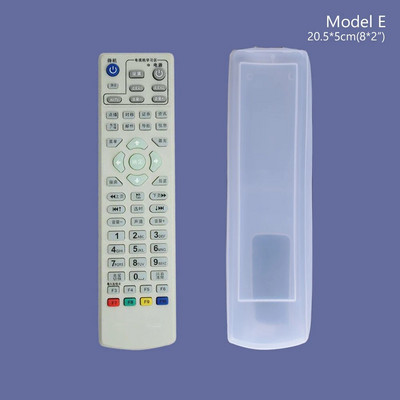 Pārnēsājams silikona vāciņš priekš Hisense Konka Haier kondicionēšanas vadības kastes televizora gaisa kondicionētāja tālvadības pults sadzīves priekšmeti