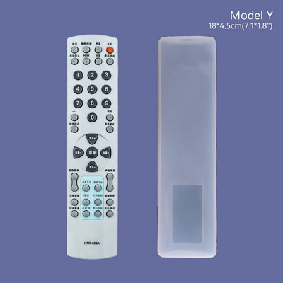 Pārnēsājams silikona vāciņš priekš Hisense Konka Haier kondicionēšanas vadības kastes televizora gaisa kondicionētāja tālvadības pults sadzīves priekšmeti