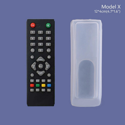 Pārnēsājams silikona vāciņš priekš Hisense Konka Haier kondicionēšanas vadības kastes televizora gaisa kondicionētāja tālvadības pults sadzīves priekšmeti