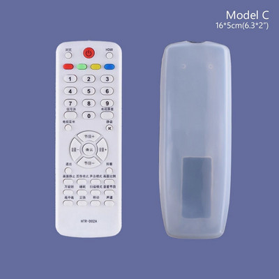 Pārnēsājams silikona vāciņš priekš Hisense Konka Haier kondicionēšanas vadības kastes televizora gaisa kondicionētāja tālvadības pults sadzīves priekšmeti