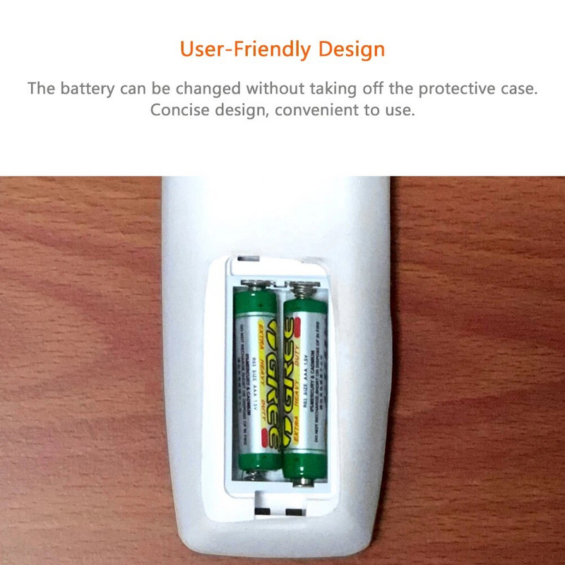 Pārnēsājams silikona vāciņš priekš Hisense Konka Haier kondicionēšanas vadības kastes televizora gaisa kondicionētāja tālvadības pults sadzīves priekšmeti