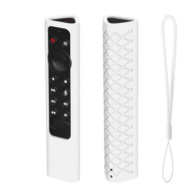 Szilikon távirányító tok Sima színes védőtok TV Stick Cover Ütésálló az NVIDIA Shield TVPro/4K HDR számára