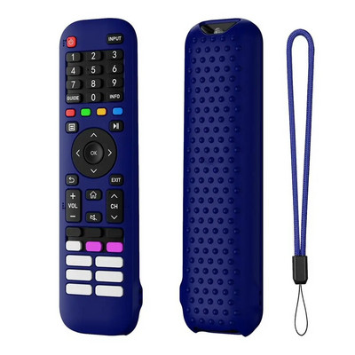 Silikonska futrola za daljinski upravljač za TV, zaštitne navlake za kožu, otporne na udarce, za Hisense EN2A30 EN2P30H EN2J30H TV pribor