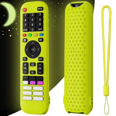 Silikonska futrola za daljinski upravljač za TV, zaštitne navlake za kožu, otporne na udarce, za Hisense EN2A30 EN2P30H EN2J30H TV pribor