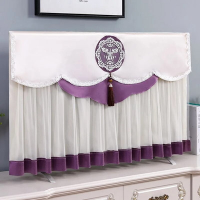 TV dangtelis, nėriniai, nepralaidus dulkėms, televizoriaus apsauga 32" 55" 65" 75" briedžių dažymas namų dekoravimas naujas dizainas