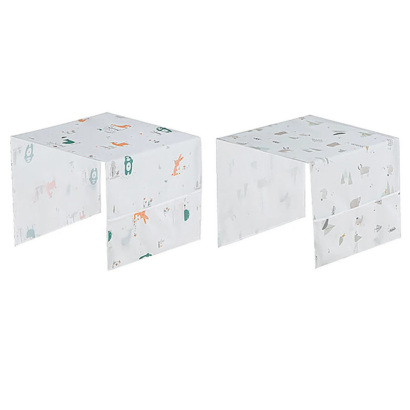 Creative PEVA šaldytuvas pakabinamas maišelis Virtuvė vandeniui atsparus dulkėms dangtelis Kabantis mikrobangų krosnelė Namų apyvokos daiktų laikymo krepšiai