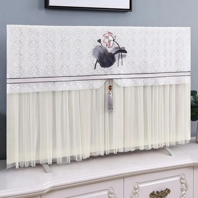 Svetainės LCD televizoriaus dangteliai Universalūs Dulkėms atsparūs Lengvai valomi apsauginiai dangteliai Modernus namų dekoravimas Kompiuteris Daugiafunkcis Naujas