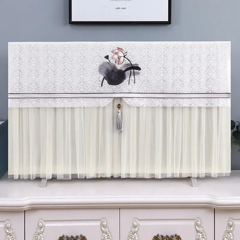 Svetainės LCD televizoriaus dangteliai Universalūs Dulkėms atsparūs Lengvai valomi apsauginiai dangteliai Modernus namų dekoravimas Kompiuteris Daugiafunkcis Naujas