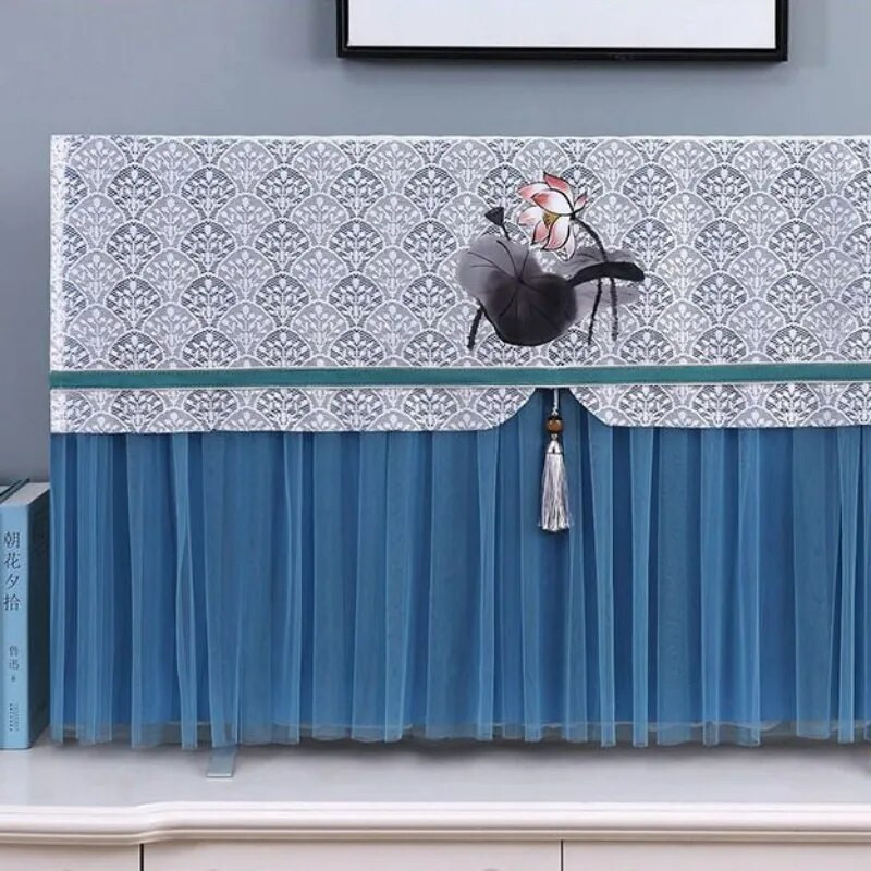 Svetainės LCD televizoriaus dangteliai Universalūs Dulkėms atsparūs Lengvai valomi apsauginiai dangteliai Modernus namų dekoravimas Kompiuteris Daugiafunkcis Naujas