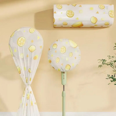 Vandeniui atsparus pjedestalinis grindų ventiliatoriaus įvorė Sieninis oro kondicionierius Apsauga nuo dulkių Daugkartinio naudojimo ventiliatoriaus apsauginis dangtelis Namų laikymo reikmenys