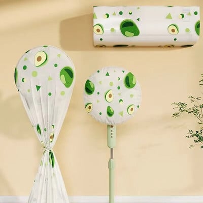 Vandeniui atsparus pjedestalinis grindų ventiliatoriaus įvorė Sieninis oro kondicionierius Apsauga nuo dulkių Daugkartinio naudojimo ventiliatoriaus apsauginis dangtelis Namų laikymo reikmenys