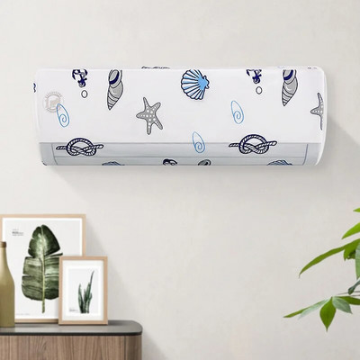 Oro kondicionieriaus apsauginis dangtelis nuo dulkių Sieninis apsauginis dangtelis Didelis elastingumas, atsparus vandeniui ir dulkėms, plaunamas oro kondicionieriaus dangtelis