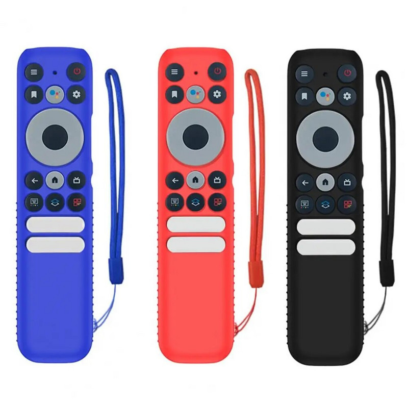 1 carcasă din silicon pentru TCL RC902N FMR1 Manșon de protecție pentru telecomandă TCL RC902N FMR1 All-inclusive rezistentă la praf