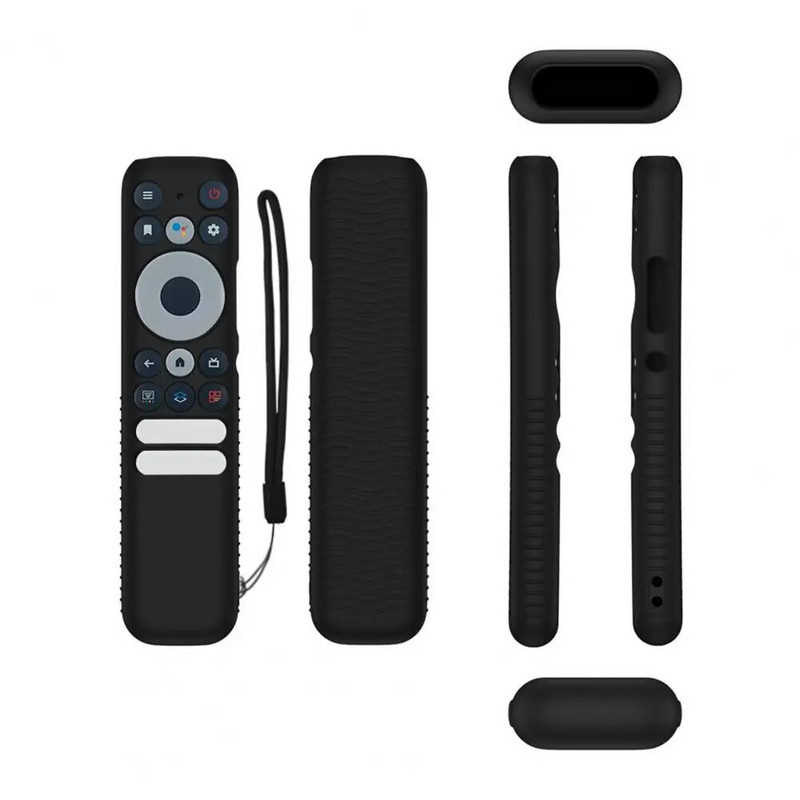 1 carcasă din silicon pentru TCL RC902N FMR1 Manșon de protecție pentru telecomandă TCL RC902N FMR1 All-inclusive rezistentă la praf