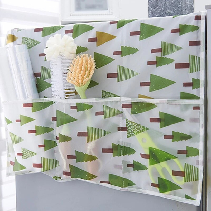 2 vnt skalbimo mašinos dangtis skaidrus, lengvai nuvalomas dulkėms atsparus dulkėms, susitraukiantis elastinis diržas, drėgmei atsparus buitiniai priedai