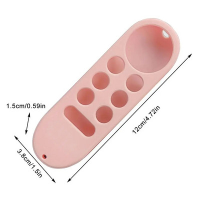 Csúszásmentes puha szilikon tok Chromecastokhoz. Távirányító védőburkolata Google Tv-hez Luminous Voice távirányító