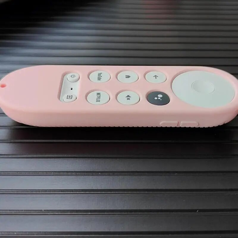 Csúszásmentes puha szilikon tok Chromecastokhoz. Távirányító védőburkolata Google Tv-hez Luminous Voice távirányító