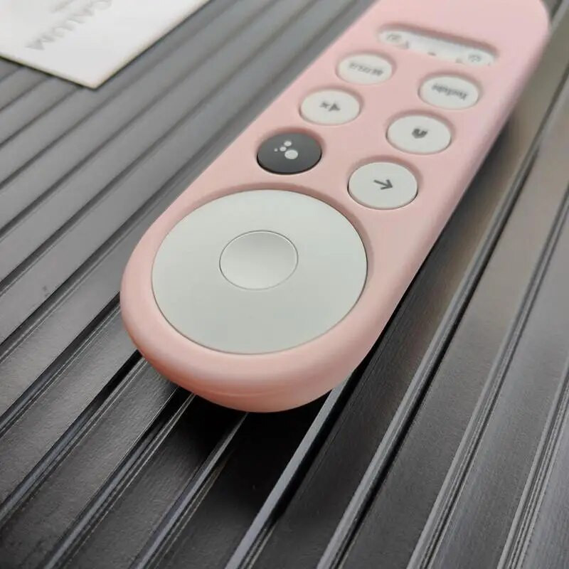 Csúszásmentes puha szilikon tok Chromecastokhoz. Távirányító védőburkolata Google Tv-hez Luminous Voice távirányító