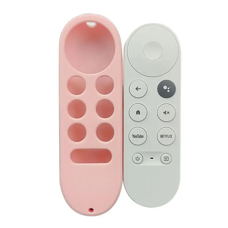 Csúszásmentes puha szilikon tok Chromecastokhoz. Távirányító védőburkolata Google Tv-hez Luminous Voice távirányító