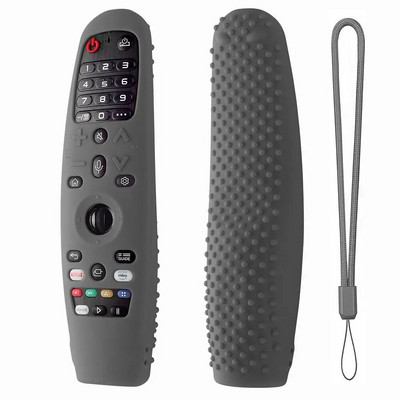 Kućište za daljinski upravljač Mekana silikonska zaštitna navlaka protiv klizanja otporna na udarce za LG Smart TV AN-MR650A600 20GA 19BA