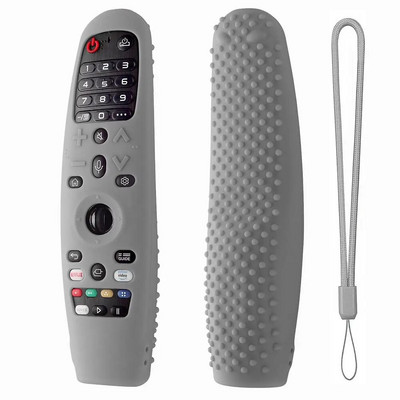 Kućište za daljinski upravljač Mekana silikonska zaštitna navlaka protiv klizanja otporna na udarce za LG Smart TV AN-MR650A600 20GA 19BA