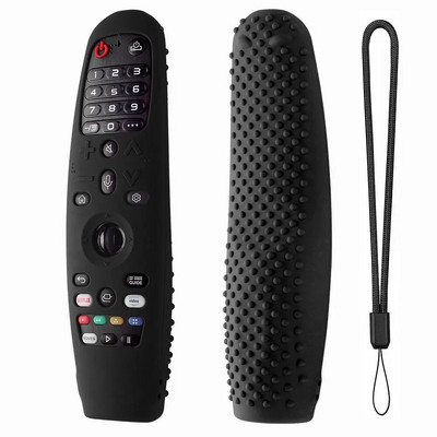 Kućište za daljinski upravljač Mekana silikonska zaštitna navlaka protiv klizanja otporna na udarce za LG Smart TV AN-MR650A600 20GA 19BA