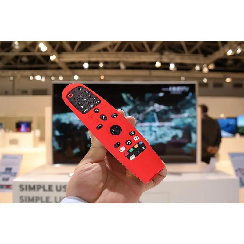 Kućište za daljinski upravljač Mekana silikonska zaštitna navlaka protiv klizanja otporna na udarce za LG Smart TV AN-MR650A600 20GA 19BA