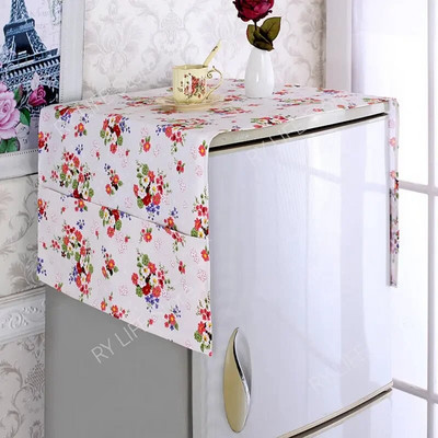 55x120cm karirani pamučni poklopac hladnjaka krpa hladnjaka navlake za prašinu Zaštita otporna na prašinu Navlaka za perilicu rublja Navlaka hladnjaka