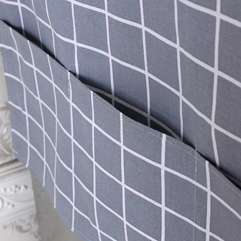 55x120cm karirani pamučni poklopac hladnjaka krpa hladnjaka navlake za prašinu Zaštita otporna na prašinu Navlaka za perilicu rublja Navlaka hladnjaka