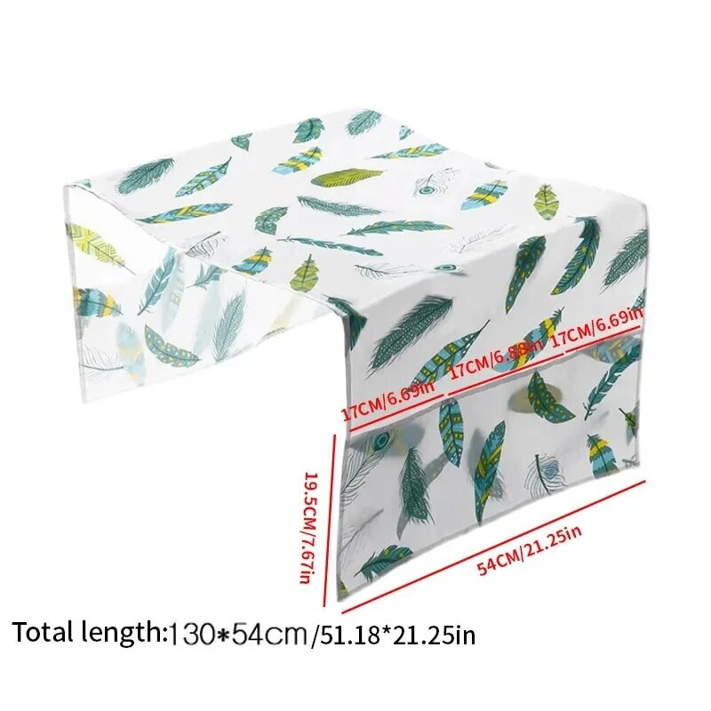 Naujas šaldytuvo apsauginis dangtelis nuo dulkių su saugojimo maišeliais Plaunamas spausdinimas Daugiafunkcis buitinės skalbimo mašinos stalo apsaugos nuo dulkių