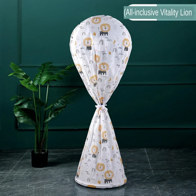 Storas vandeniui ir dulkėms atsparus „viskas įskaičiuota“ elektrinis ventiliatoriaus dangtelis nuo dulkių Buitinis grindų ventiliatoriaus dangtis Apsauginis dangtelis Stovo ventiliatorius