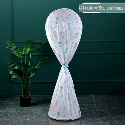 Storas vandeniui ir dulkėms atsparus „viskas įskaičiuota“ elektrinis ventiliatoriaus dangtelis nuo dulkių Buitinis grindų ventiliatoriaus dangtis Apsauginis dangtelis Stovo ventiliatorius