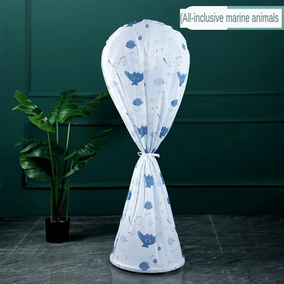 Storas vandeniui ir dulkėms atsparus „viskas įskaičiuota“ elektrinis ventiliatoriaus dangtelis nuo dulkių Buitinis grindų ventiliatoriaus dangtis Apsauginis dangtelis Stovo ventiliatorius