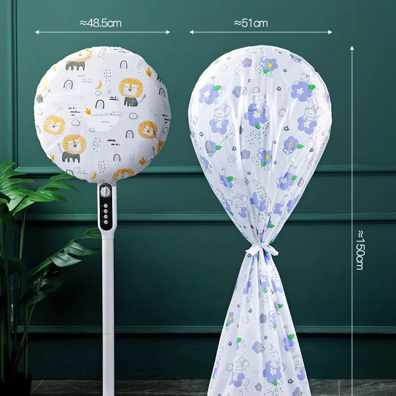 Storas vandeniui ir dulkėms atsparus „viskas įskaičiuota“ elektrinis ventiliatoriaus dangtelis nuo dulkių Buitinis grindų ventiliatoriaus dangtis Apsauginis dangtelis Stovo ventiliatorius