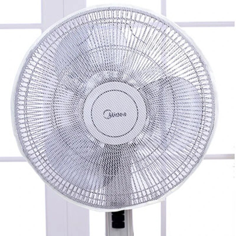 Naujas skaidrus elektrinis ventiliatoriaus apskritimo apsauginis dangtelis nuo dulkių Buitinis dulkėms atsparus dangtelis kūdikių saugos ventiliatoriaus dangtelio laikymo krepšys