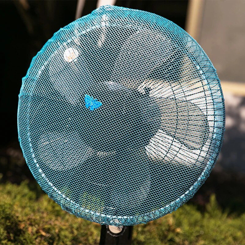 Šiuolaikiniai elektriniai ventiliatorių dangteliai saugos reikmenys neleidžia mažiems vaikams lengvai naudotis ir montuoti tinklinį tekstilinį saugų dangtelį namų įrankiai