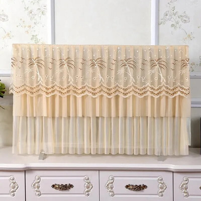 „GoodTop Lace Fabric“ paprastas televizoriaus apsauginis dangtelis nuo dulkių LCD 32–70 colių ekranas, namų puošmena Modernus apsauginis dangtelis nuo dulkių