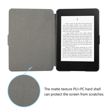 Водоустойчив боядисан матов защитен калъф Skin за нов Kindle J9G29R Gen 10 Четец на електронни книги PU кожа Smart Cover