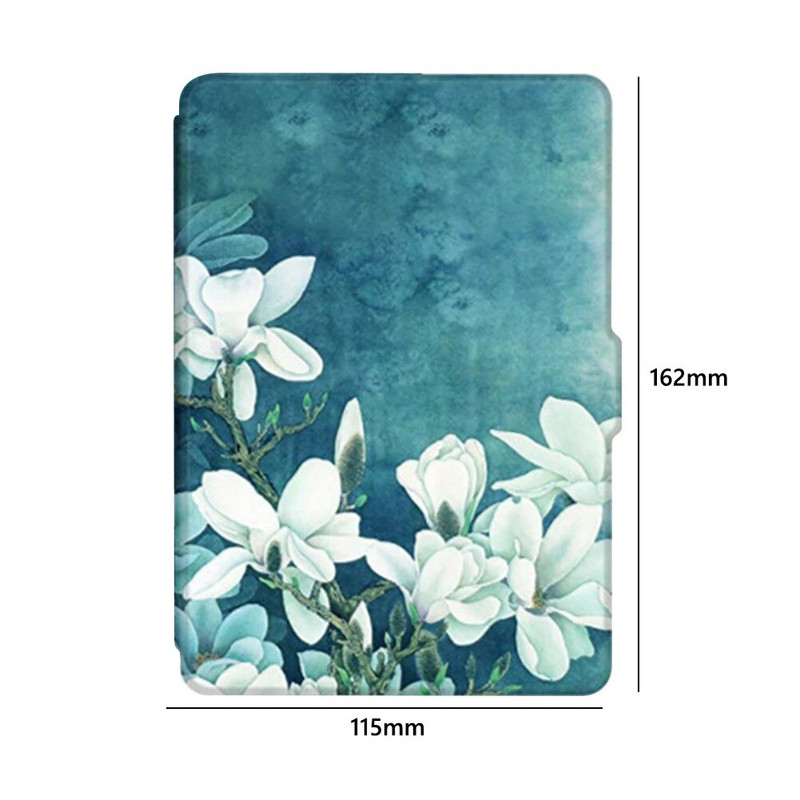Vandeniui atsparus dažytas matinis apsauginis dėklas, skirtas naujajam Kindle J9G29R Gen 10 el. knygų skaitytuvui PU odinis išmanusis dangtelis