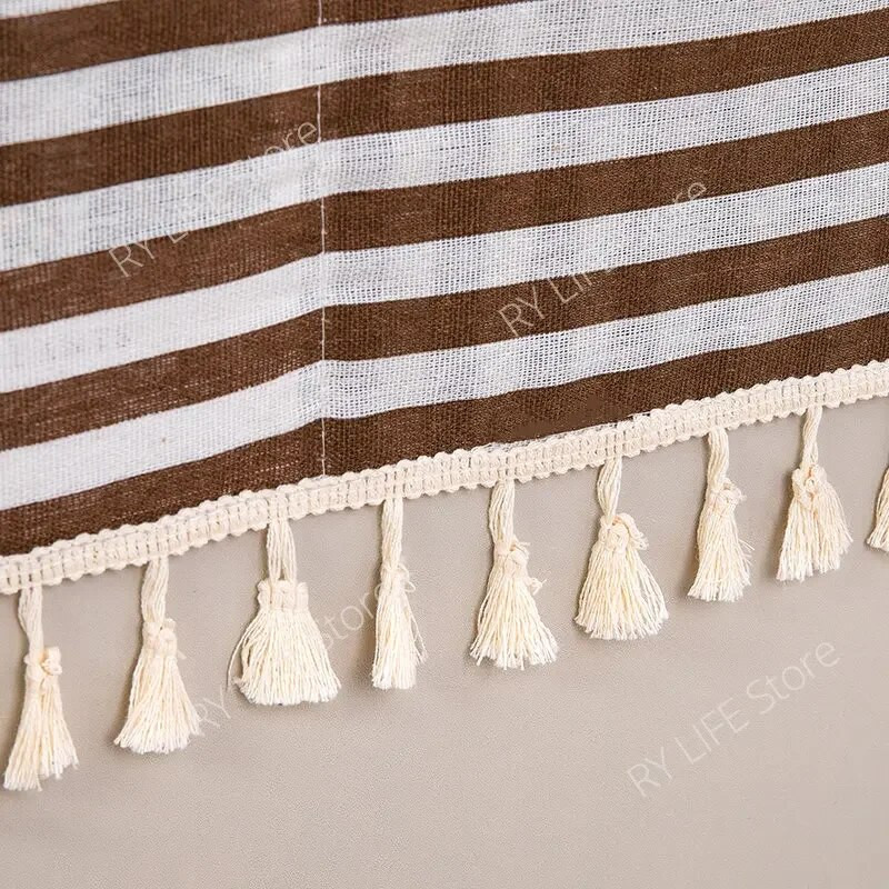 70x170 cm dryžuotas šaldytuvo dulkių dangtelis Dvigubas atviras dulkėms atsparus šaldytuvo laikymo organizatorius skalbimo mašinos dangtelis su kišene