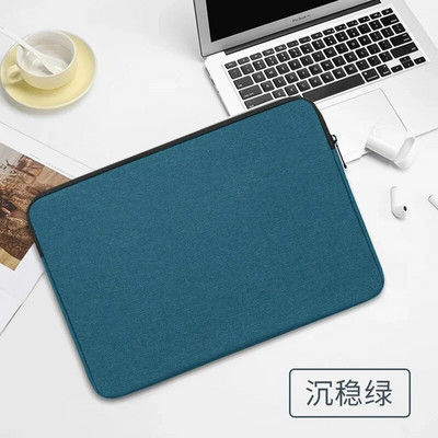 Minkštas nešiojamojo kompiuterio krepšys, skirtas Huawei Xiaomi Hp Dell Lenovo nešiojamam kompiuteriui, skirtas Macbook Air Pro 11 12 13 14 15 15,6 17 rankovių dėklo dangtelis
