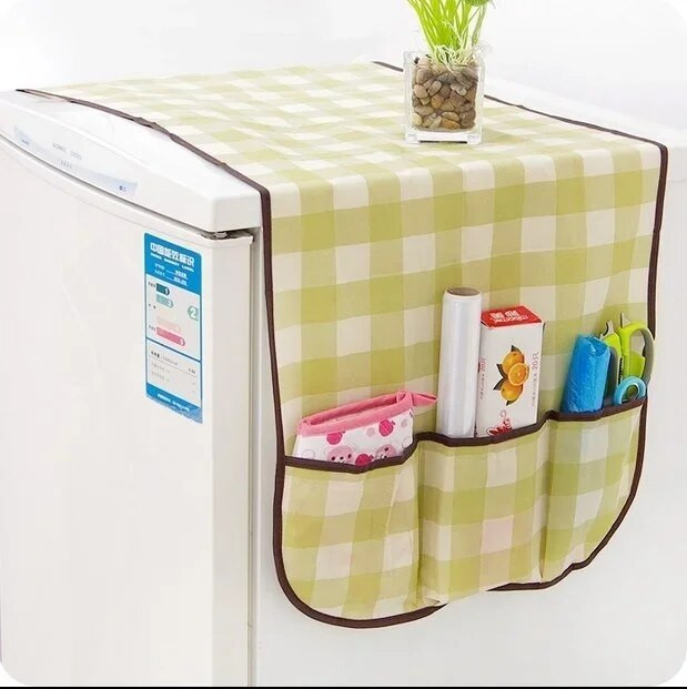 1 tk praktiline külmkapp võrega külmkapp tolmukindel kate mitmeotstarbeline kott Korraldage hoiukotte