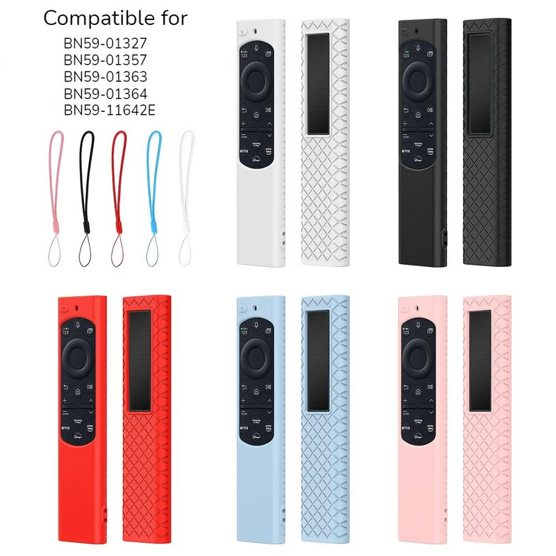 Silikonska maska za Samsung QLED TV Smart Remote Control Case BN59-01311 BN59-01327 BN59-01357 BN59-01363 TM1990C Zaštitna torbica
