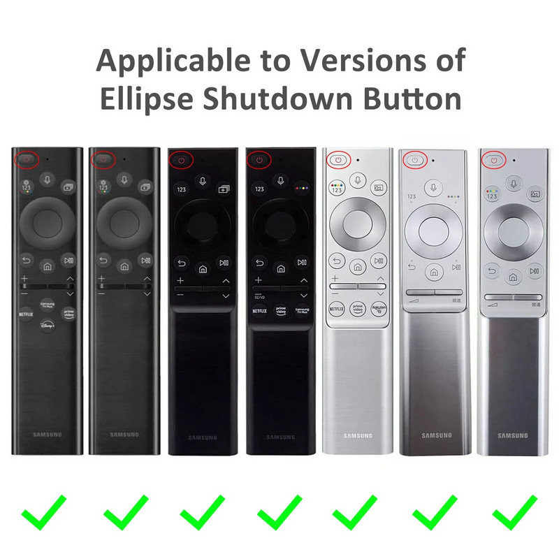 Silikonska maska za Samsung QLED TV Smart Remote Control Case BN59-01311 BN59-01327 BN59-01357 BN59-01363 TM1990C Zaštitna torbica