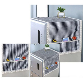 70x170cm Ψυγείο Πανί Καλύμματα Ψυγείου Καλύμματα Ψυγείου Σκόνη Πλυντηρίου Κάλυμμα Πετσέτα αποθήκευσης Organizer Κρεμαστή Τσάντα