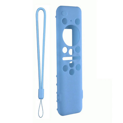 Kaitseümbris BN59-01432A 01432B Kaugjuhtimispuldi kaaned koos paelaga põrutuskindla libisemisvastase Samsungi 8K Neo QLED HDR nutiteleri jaoks