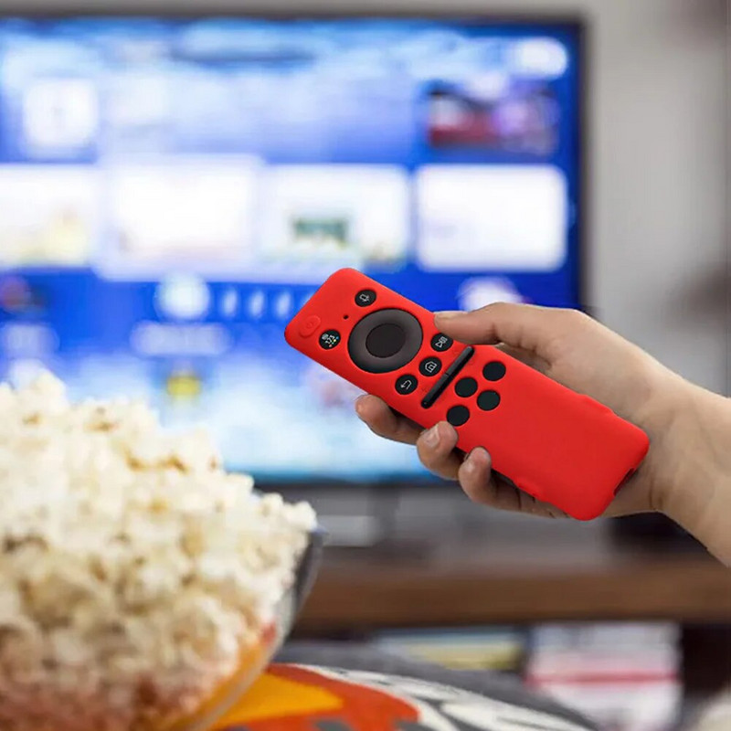 Kaitseümbris BN59-01432A 01432B Kaugjuhtimispuldi kaaned koos paelaga põrutuskindla libisemisvastase Samsungi 8K Neo QLED HDR nutiteleri jaoks