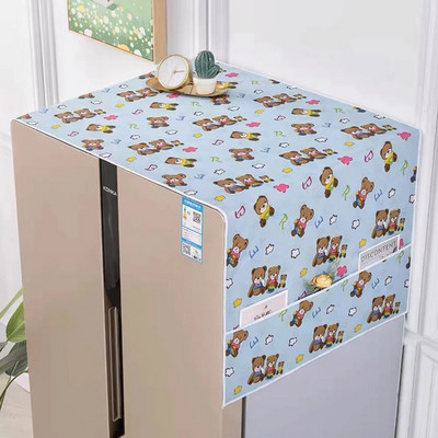 Veekindel ja õlikindel külmkapi käterätiku kate riie kunst üheukseline kaheukseline paksendatud Oxfordi riidest kate universaalne refri